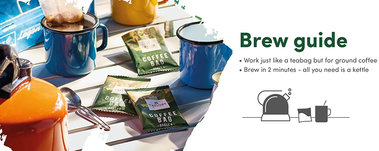 Taylors of Harrogate Rich Italian Coffee Bags Pack 10s