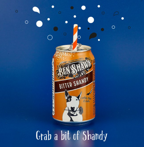 Ben Shaws Bitter Shandy Cans 24x330ml