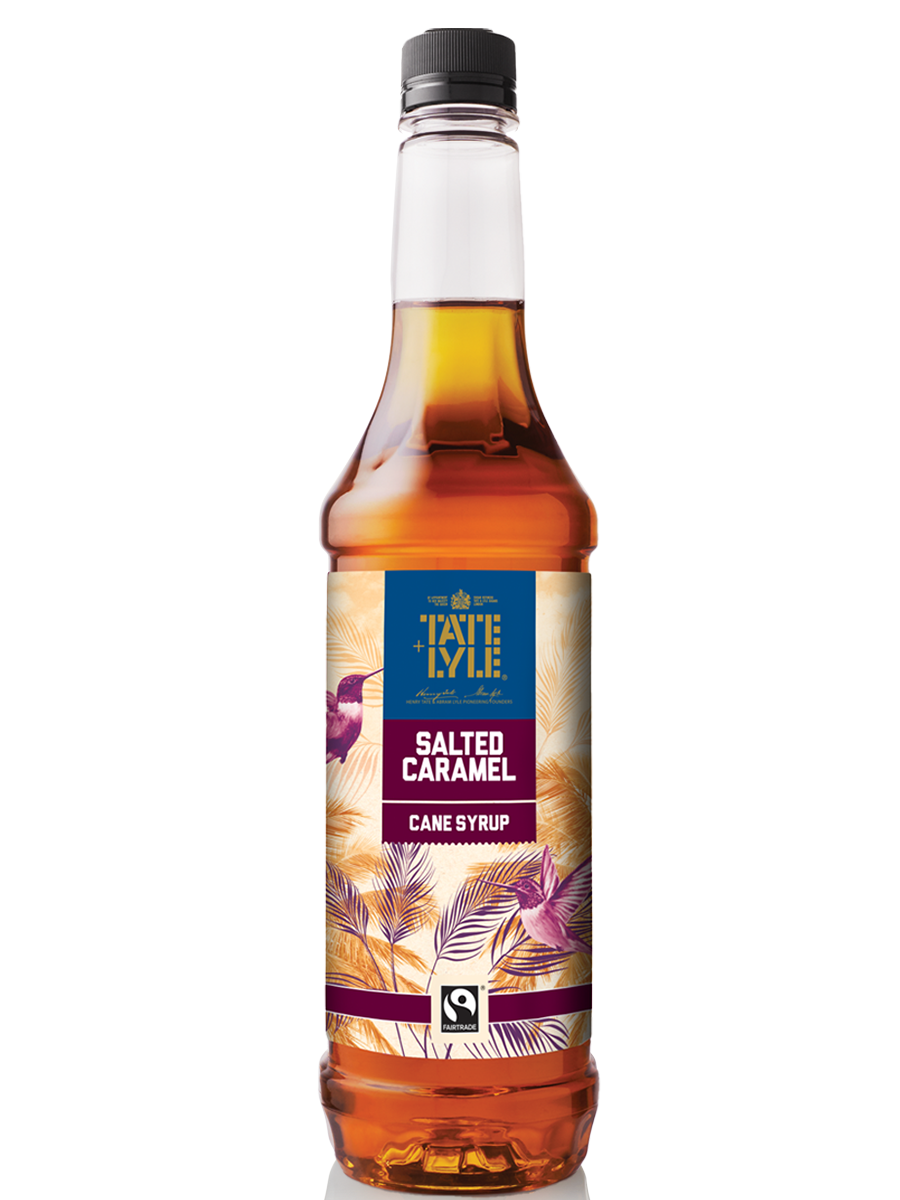Tate & Lyle Salted Caramel Coffee Syrup 750ml (Plastic) - NWT FM SOLUTIONS - YOUR CATERING WHOLESALER