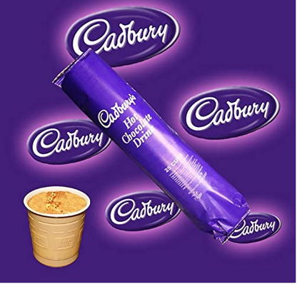 In-Cup Cadbury Hot Chocolate 25's 73mm Plastic Cups