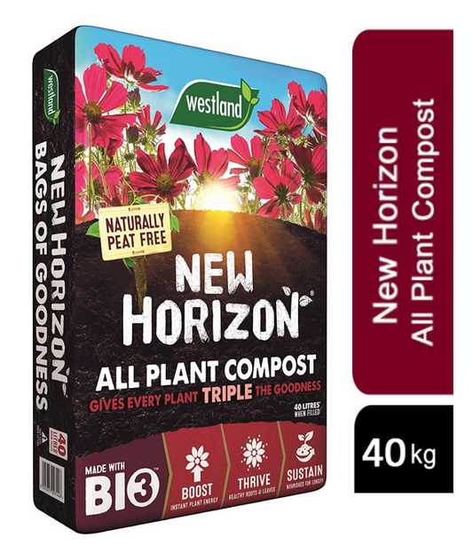 New Horizon All Plant Peat Free Compost by Westland 40 Litre - NWT FM SOLUTIONS - YOUR CATERING WHOLESALER
