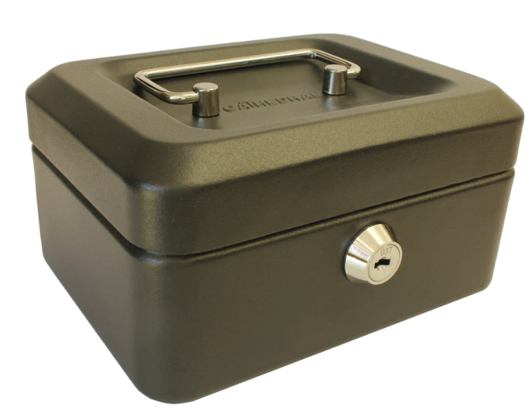 Cathedral Blue 8inch Cash Box