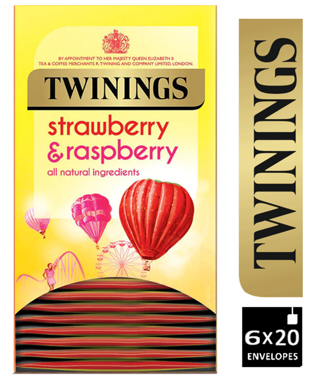 Twinings Strawberry & Raspberry 20's - NWT FM SOLUTIONS - YOUR CATERING WHOLESALER