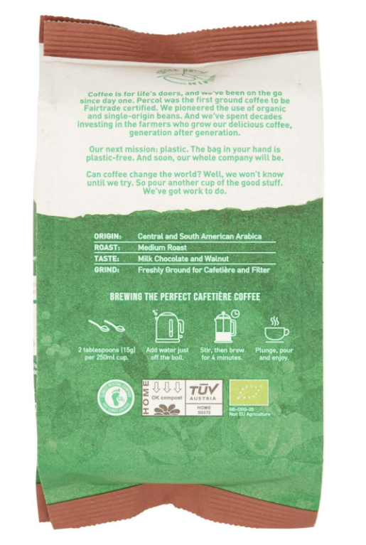 Percol Americano Filter Coffee 200g