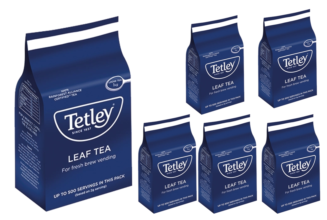 Tetley Leaf Vending Tea 1kg - NWT FM SOLUTIONS - YOUR CATERING WHOLESALER