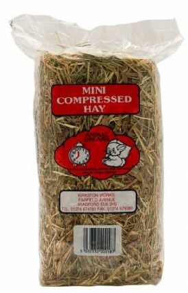 Animal Dreams Mini Compressed Hay 125g - NWT FM SOLUTIONS - YOUR CATERING WHOLESALER