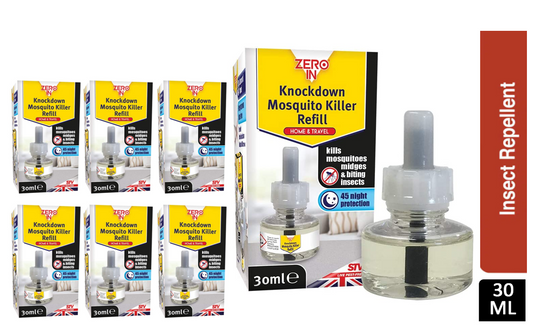 Zero-in Knockdown Mosquito Killer Refill 30ml (ZER742) - NWT FM SOLUTIONS - YOUR CATERING WHOLESALER
