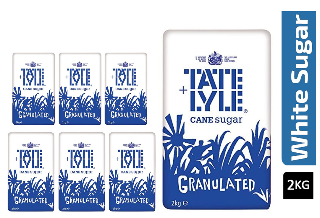 Tate & Lyle 2kg Granulated Sugar Paper Bag - NWT FM SOLUTIONS - YOUR CATERING WHOLESALER
