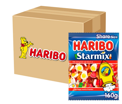 Haribo Starmix 160g Bag - NWT FM SOLUTIONS - YOUR CATERING WHOLESALER