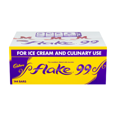 Cadbury Flake 99 Multipack Box, 144 Individual Chocolate Bars 1.4kg
