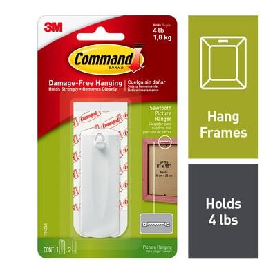 Command 17040 Sawtooth Picture Hanger - NWT FM SOLUTIONS - YOUR CATERING WHOLESALER