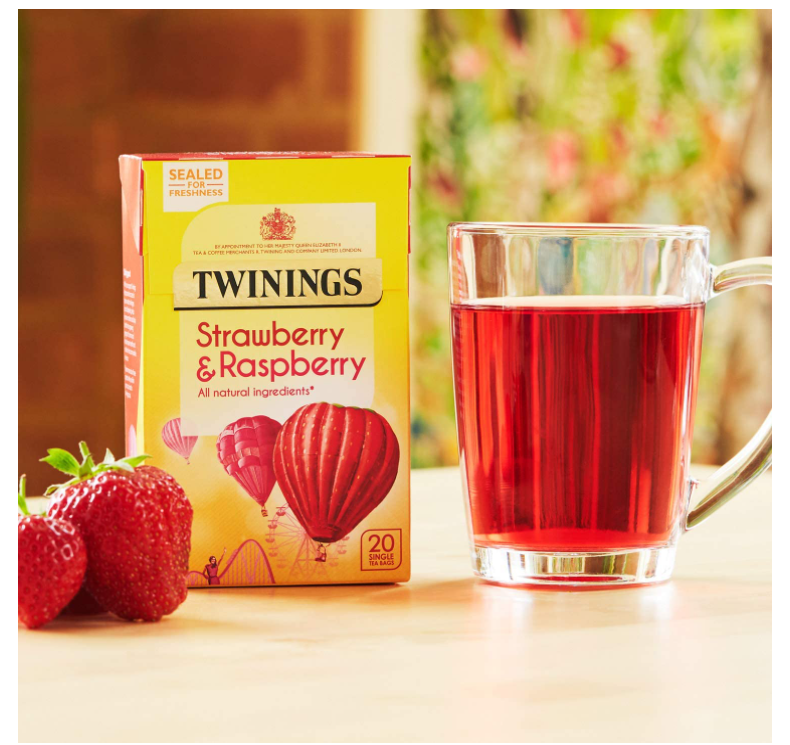 Twinings Strawberry & Raspberry 20's