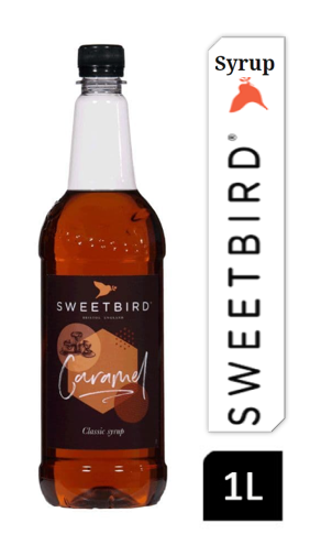 Sweetbird Caramel Coffee Syrup 1litre (Plastic) - NWT FM SOLUTIONS - YOUR CATERING WHOLESALER