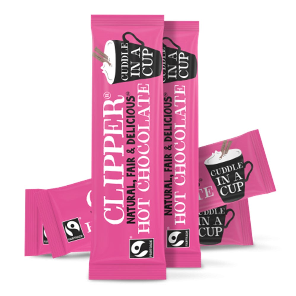 Clipper Fairtrade Instant Hot Chocolate Sticks 100x28g