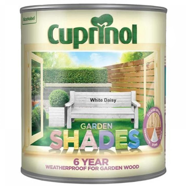 Cuprinol Garden Shades WHITE DAISY 2.5 Litre - NWT FM SOLUTIONS - YOUR CATERING WHOLESALER