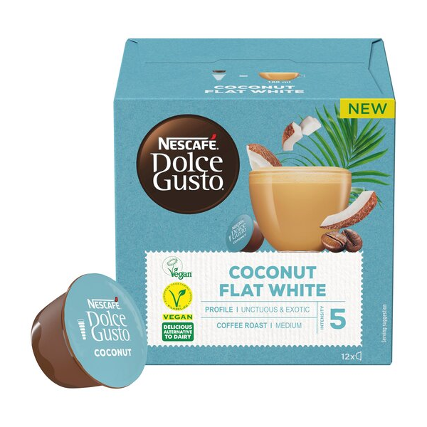 Dolce Gusto Coconut Flat White 12's