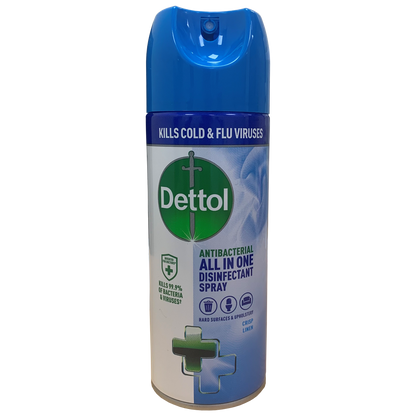 Dettol Crisp Linen Disinfectant Spray 400ml