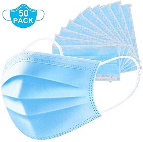 Disposable 3 Ply Non-Medical Face Mask Pack 50's - NWT FM SOLUTIONS - YOUR CATERING WHOLESALER
