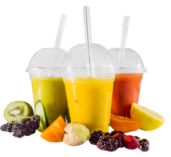 Belgravia 12oz Plastic Smoothie Cups 50's