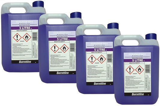 Barrettine Methylated Spirit 5 Litre - NWT FM SOLUTIONS - YOUR CATERING WHOLESALER