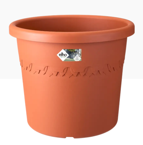 Elho Cilindro Wheeled Pot 40cm TERRACOTTA - NWT FM SOLUTIONS - YOUR CATERING WHOLESALER