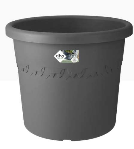 Elho Cilindro Wheeled Pot 40cm ANTHRACITE - NWT FM SOLUTIONS - YOUR CATERING WHOLESALER