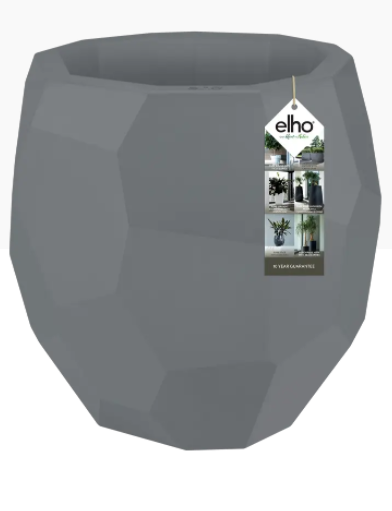 Elho Pure Large 40cm Designer Pot CONCRETE GREY - NWT FM SOLUTIONS - YOUR CATERING WHOLESALER