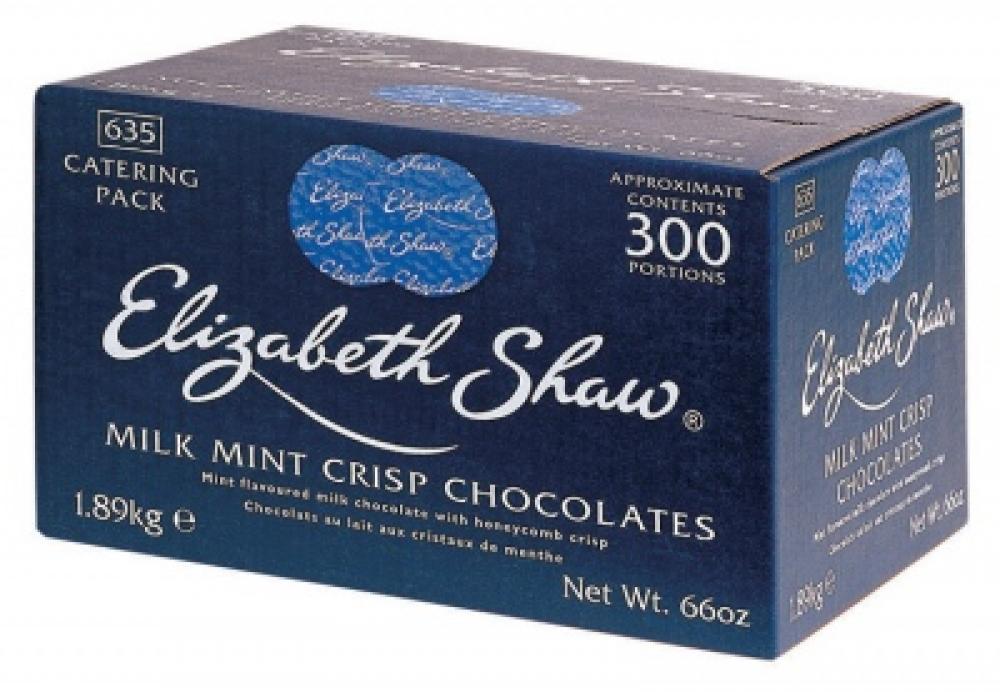 Elizabeth Shaw Milk Mint Crisp Chocolates 300's