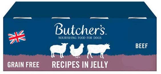Butcher's Beef & Liver in Jelly Dog Food Tin 400g - NWT FM SOLUTIONS - YOUR CATERING WHOLESALER