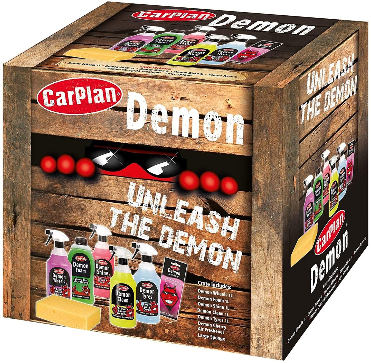 CarPlan Demon 7 Piece Valeting Gift Pack