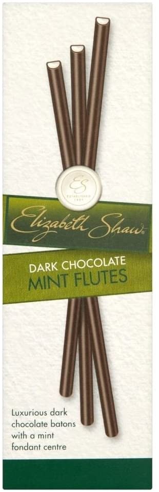 Elizabeth Shaw Dark Chocolate Mint Flutes 105g