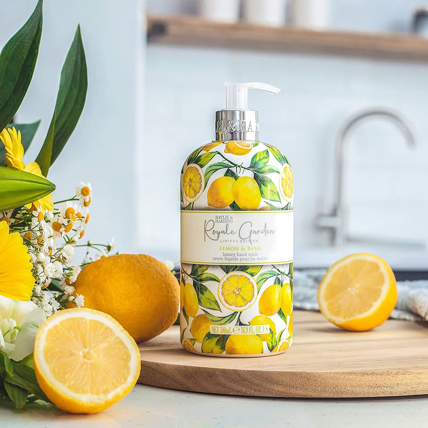 Baylis & Harding Lemon & Basil Hand Wash 500ml