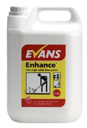 Evans Vanodine Enhance Ultra High Solids Floor Polish 5 Litre