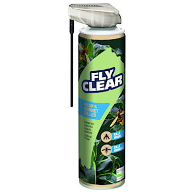 Fly Clear Wasp & Hornet Killer 400ml - NWT FM SOLUTIONS - YOUR CATERING WHOLESALER