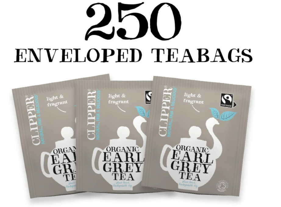 Clipper Fairtrade Organic Speciality Earl Grey 250 Envelopes