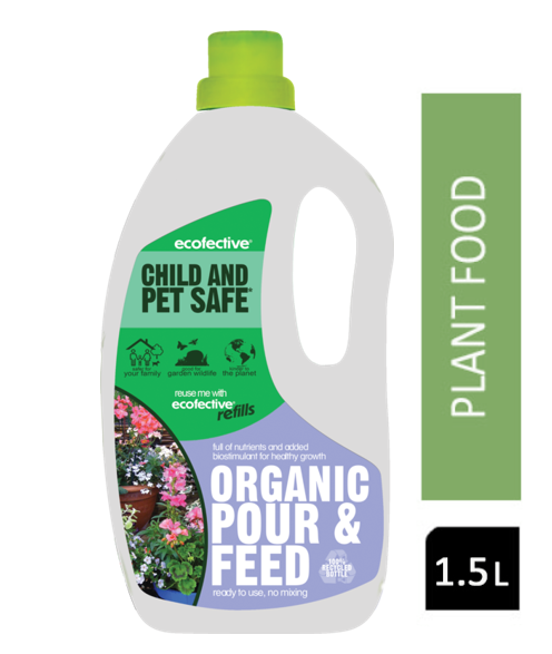 Ecofective Organic Pour & Feed 1.5 Litre - NWT FM SOLUTIONS - YOUR CATERING WHOLESALER