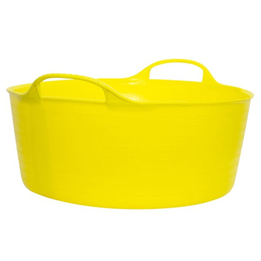 Gorilla Flexi Tub Yellow Shallow 15 Litre