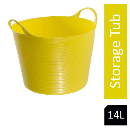 Gorilla Flexi Tub Yellow 14 Litre - NWT FM SOLUTIONS - YOUR CATERING WHOLESALER