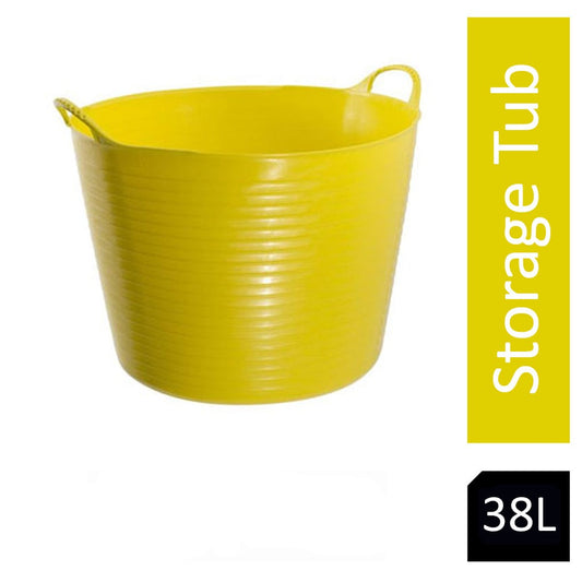 Gorilla Flexi Tub Yellow 38 Litre - NWT FM SOLUTIONS - YOUR CATERING WHOLESALER