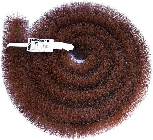 Hedgehog Brown Gutter Brush 100mm x 4m - NWT FM SOLUTIONS - YOUR CATERING WHOLESALER