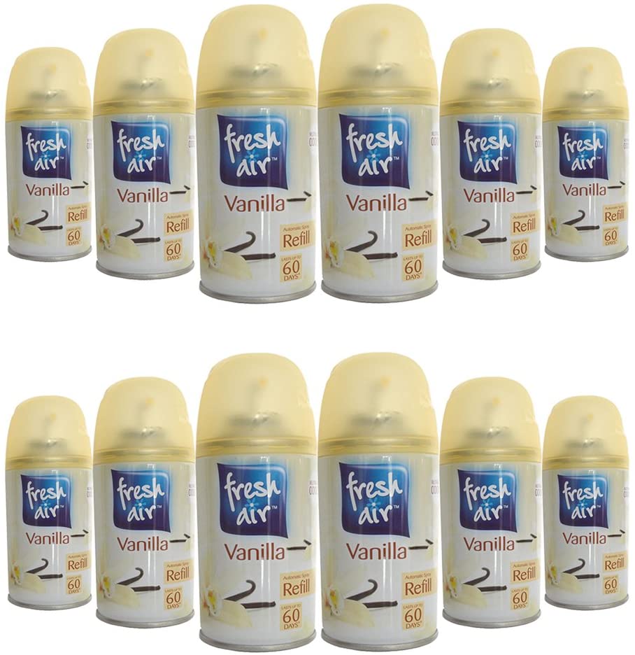 Fresh Air Vanilla Refill 250ml - NWT FM SOLUTIONS - YOUR CATERING WHOLESALER