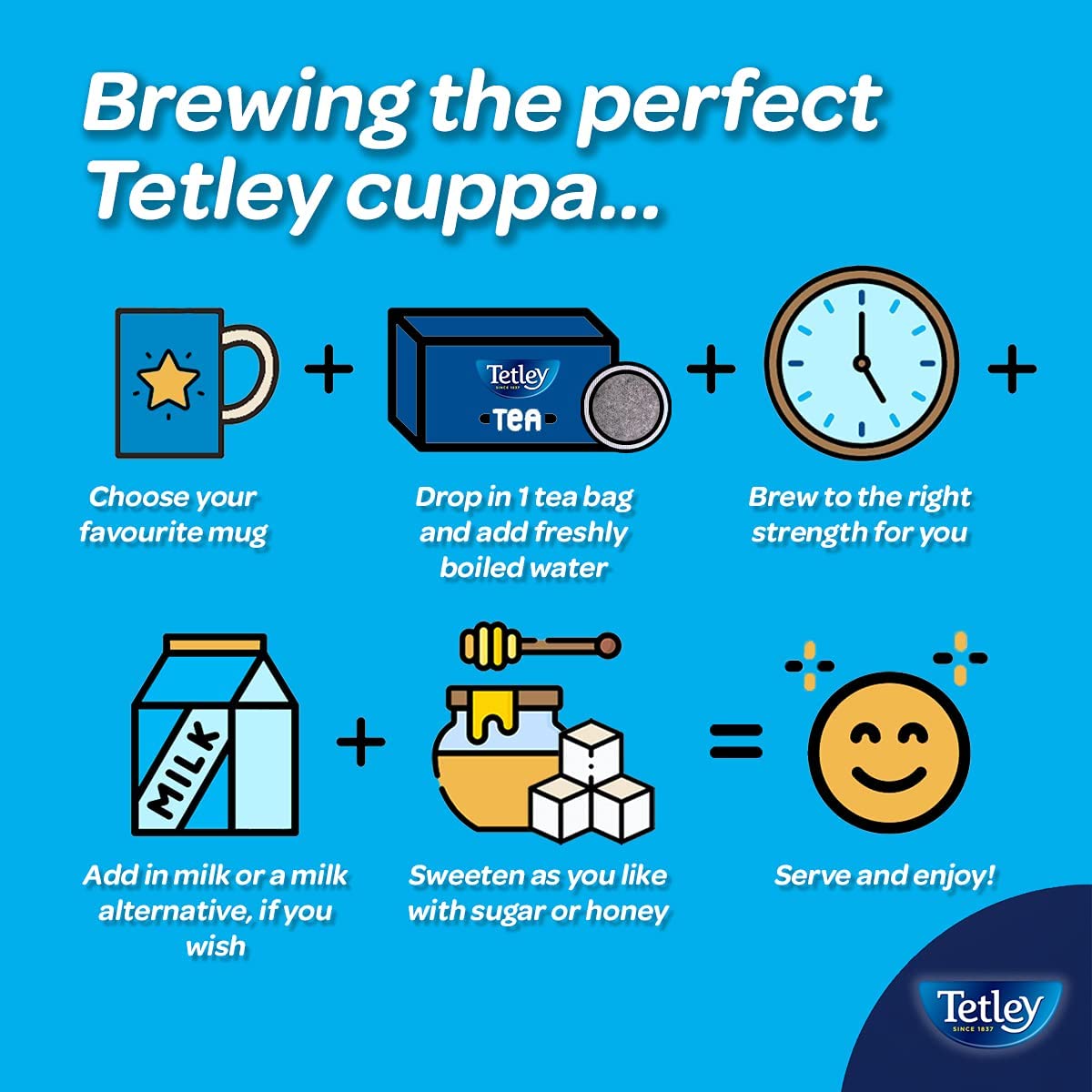 Tetley Decaf 80's