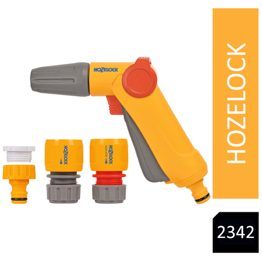 Hozelock Jet Spray Gun Starter Set {2342} - NWT FM SOLUTIONS - YOUR CATERING WHOLESALER