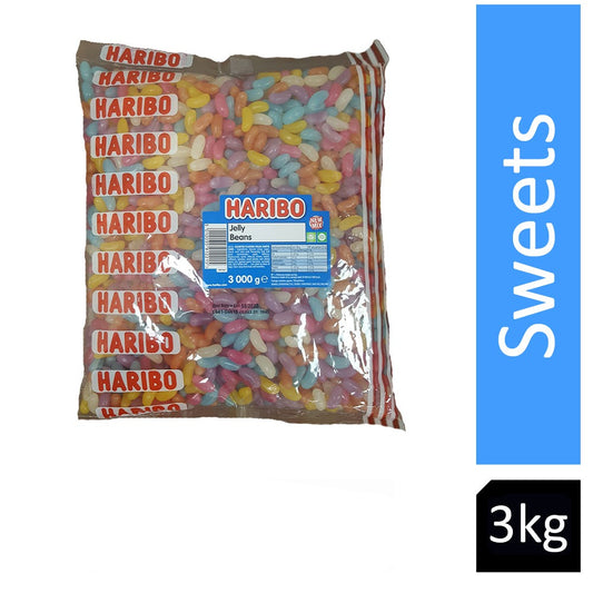 Haribo Jelly Beans 3kg Bag - NWT FM SOLUTIONS - YOUR CATERING WHOLESALER
