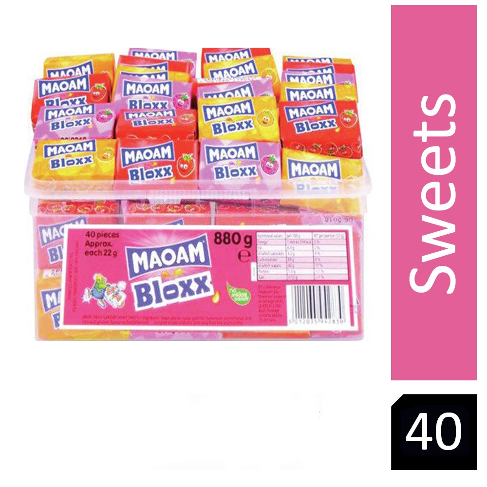 Haribo MAOAM Bloxx Drum 40's - NWT FM SOLUTIONS - YOUR CATERING