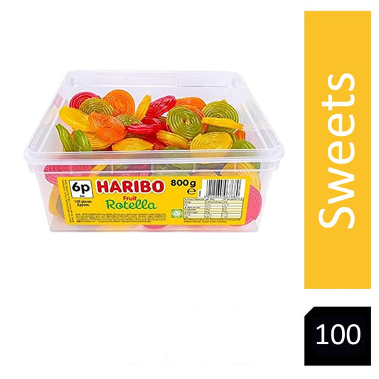 Haribo Rotella Tub 100's - NWT FM SOLUTIONS - YOUR CATERING WHOLESALER