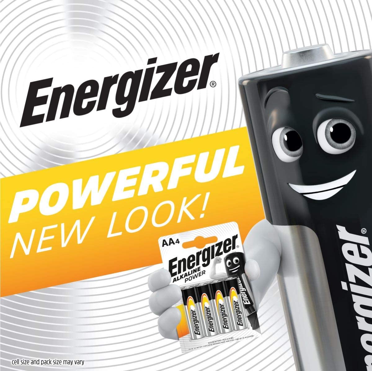 Energizer AA Alkaline Power Home Battery Pack 24's