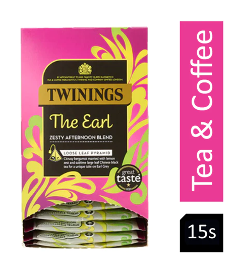 Twinings The Earl Pyramids 15's - NWT FM SOLUTIONS - YOUR CATERING WHOLESALER