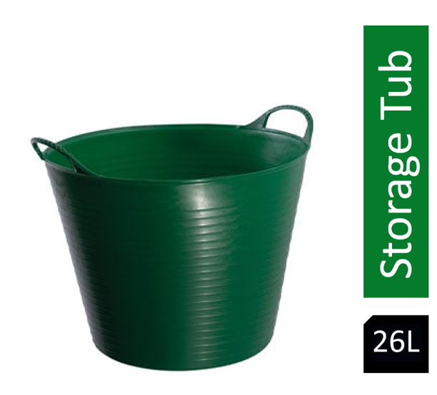 Gorilla Flexi Tub Green 26 Litre - NWT FM SOLUTIONS - YOUR CATERING WHOLESALER