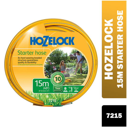 Hozelock 15m Starter Hose {7215 9} - NWT FM SOLUTIONS - YOUR CATERING WHOLESALER